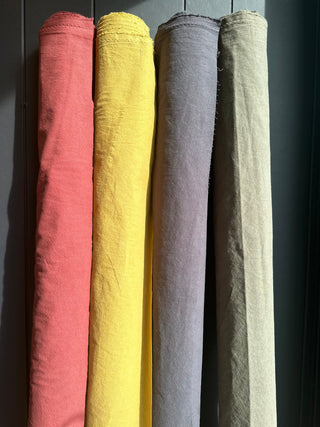 7.1 oz 100% Organic Washed Cotton - Iron