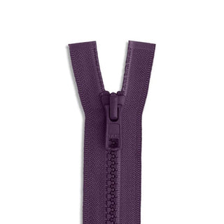 YYK #5 Molded Plastic Zipper - Purple